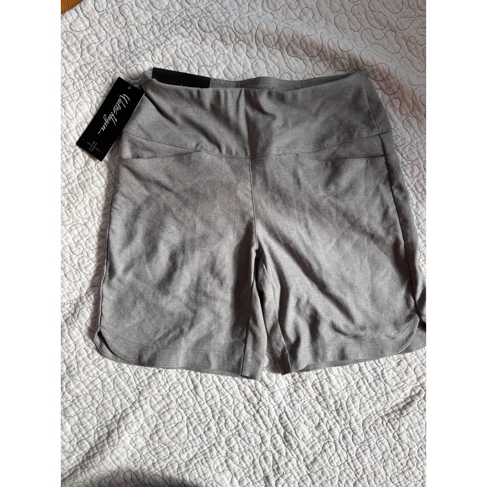 Walter Hagen Performance 11 Sculpt Pull On Golf Shorts Womens Small 7 Inseam